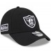 Бейсболка Las Vegas Raiders New Era 2023 NFL Crucial Catch 9FORTY - Black