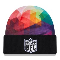 Вязанная шапка New Era 2023 NFL Crucial Catch - Black