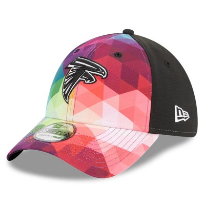 Бейсболка Atlanta Falcons New Era 2023 NFL Crucial Catch 39THIRTY - Pink