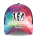 Бейсболка Cincinnati Bengals New Era 2023 NFL Crucial Catch 39THIRTY - Pink