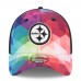 Бейсболка Pittsburgh Steelers New Era 2023 NFL Crucial Catch 39THIRTY - Pink