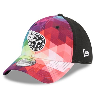 Бейсболка Tennessee Titans New Era 2023 NFL Crucial Catch 39THIRTY - Pink