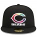Бейсболка Chicago Bears New Era 2023 NFL Crucial Catch 59FIFTY - Black