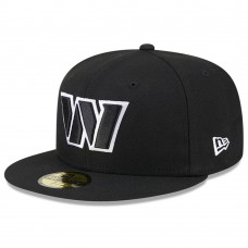 Бейсболка Washington Commanders New Era 2023 NFL Crucial Catch 59FIFTY - Black