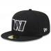 Бейсболка Washington Commanders New Era 2023 NFL Crucial Catch 59FIFTY - Black