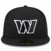 Бейсболка Washington Commanders New Era 2023 NFL Crucial Catch 59FIFTY - Black