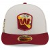 Бейсболка Washington Commanders New Era 2023 Salute To Service Low Profile 59FIFTY - Stone/Burgundy