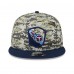 Бейсболка Tennessee Titans New Era 2023 Salute To Service 9FIFTY - Camo/Navy