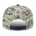 Бейсболка Tennessee Titans New Era 2023 Salute To Service 9FIFTY - Camo/Navy