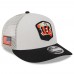 Бейсболка Cincinnati Bengals New Era 2023 Salute To Service Low Profile 9FIFTY - Stone/Black