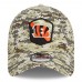 Бейсболка Cincinnati Bengals New Era 2023 Salute To Service 39THIRTY - Camo