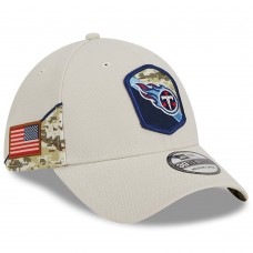 Бейсболка Tennessee Titans New Era 2023 Salute To Service 39THIRTY - Stone