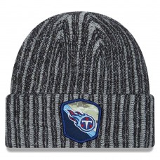 Шапка Tennessee Titans New Era 2023 Salute To Service Cuffed Knit - Black