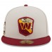 Бейсболка Washington Commanders New Era 2023 Salute To Service 59FIFTY - Stone/Burgundy