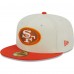 Бейсболка San Francisco 49ers New Era City Icon 59FIFTY - Cream/Scarlet