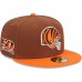 Бейсболка Cincinnati Bengals New Era Harvest 50th Anniversary 59FIFTY Fitted - Brown/Orange