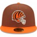 Бейсболка Cincinnati Bengals New Era Harvest 50th Anniversary 59FIFTY Fitted - Brown/Orange
