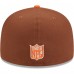 Бейсболка Cincinnati Bengals New Era Harvest 50th Anniversary 59FIFTY Fitted - Brown/Orange