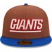 Бейсболка New York Giants New Era Harvest 75th Anniversary 59FIFTY - Brown/Royal