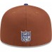 Бейсболка New York Giants New Era Harvest 75th Anniversary 59FIFTY - Brown/Royal