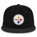 Бейсболка Pittsburgh Steelers New Era Throwback Cord 59FIFTY - Black