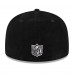 Бейсболка Pittsburgh Steelers New Era Throwback Cord 59FIFTY - Black