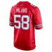 Игровая джерси Matt Milano Buffalo Bills Nike Alternate - Red