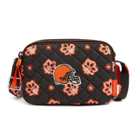 Женская сумка через плечо Cleveland Browns Vera Bradley Small Stadium Bag