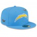 Бейсболка Los Angeles Chargers New Era x Paper Planes Powder Blue 59FIFTY