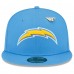 Бейсболка Los Angeles Chargers New Era x Paper Planes Powder Blue 59FIFTY