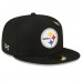 Бейсболка Pittsburgh Steelers New Era x Paper Planes Black 59FIFTY