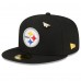 Бейсболка Pittsburgh Steelers New Era x Paper Planes Black 59FIFTY