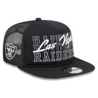 Las Vegas Raiders New Era  Instant Replay 9FIFTY Snapback Hat - Black