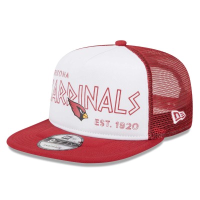 Бейсболка Arizona Cardinals New Era Banger 9FIFTY - White/Cardinal