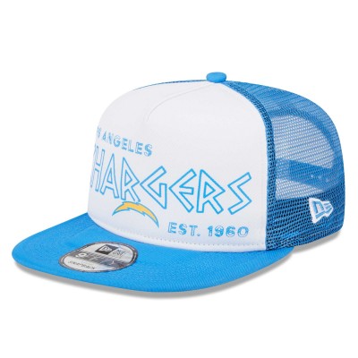Бейсболка Los Angeles Chargers New Era Banger 9FIFTY - White/Powder Blue