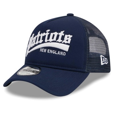 Бейсболка New England Patriots New Era Caliber Trucker 9FORTY - Navy