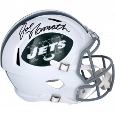 Joe Namath New York Jets Autographed Fanatics Authentic Riddell 1965-1977 Throwback Speed Replica Helmet Joe Namath New York Jets Autographed Fanatics Authentic Riddell 1965-1977 Throwback Speed Replica Helmet