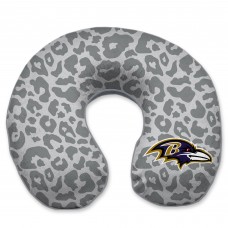 Подушка для путешествий Baltimore Ravens Cheetah Print Memory Foam
