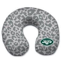 Подушка для путешествий New York Jets Cheetah Print Memory Foam