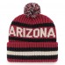 Шапка с помпоном Arizona Cardinals 47 Bering Cuffed Knit - Cardinal