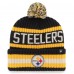 Шапка с помпоном Pittsburgh Steelers 47 Black Bering