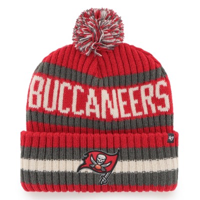 Шапка с помпоном Tampa Bay Buccaneers '47 Bering Cuffed Knit - Red