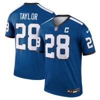 Игровая джерси Jonathan Taylor Indianapolis Colts Nike Indiana Nights Alternate Legend - Royal