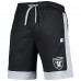 Шорты Las Vegas Raiders G-III Sports by Carl Banks Fan Favorite Fashion -Black/Silver