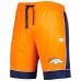 Шорты Denver Broncos G-III Sports by Carl Banks Fan Favorite Fashion - Orange/Navy