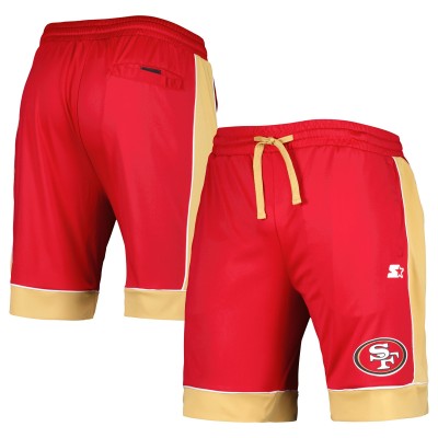 Шорты San Francisco 49ers G-III Sports by Carl Banks Fan Favorite Fashion - Scarlet/Gold