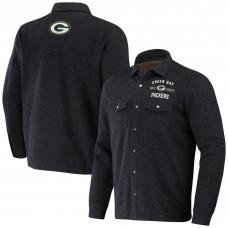 Куртка на кнопках Green Bay Packers NFL x Darius Rucker Collection by Fanatics Shacket - Charcoal