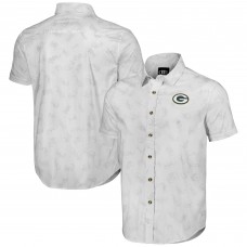 Рубашка с коротким рукавом Green Bay Packers NFL x Darius Rucker Collection by Fanatics Woven - White