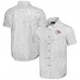 Kansas City Chiefs NFL x Darius Rucker Collection by Fanatics White Woven Short Sleeve Button Up Shirt