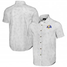 Рубашка с коротким рукавом Los Angeles Rams NFL x Darius Rucker Collection by Fanatics Woven - White
